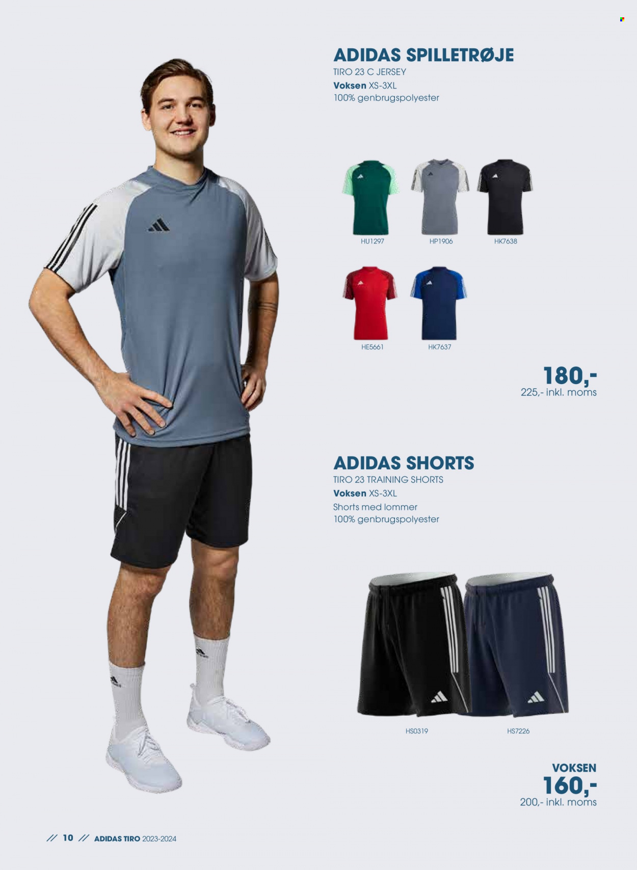 thumbnail - Sportigan tilbud  - tilbudsprodukter - Adidas, shorts. Side 10.