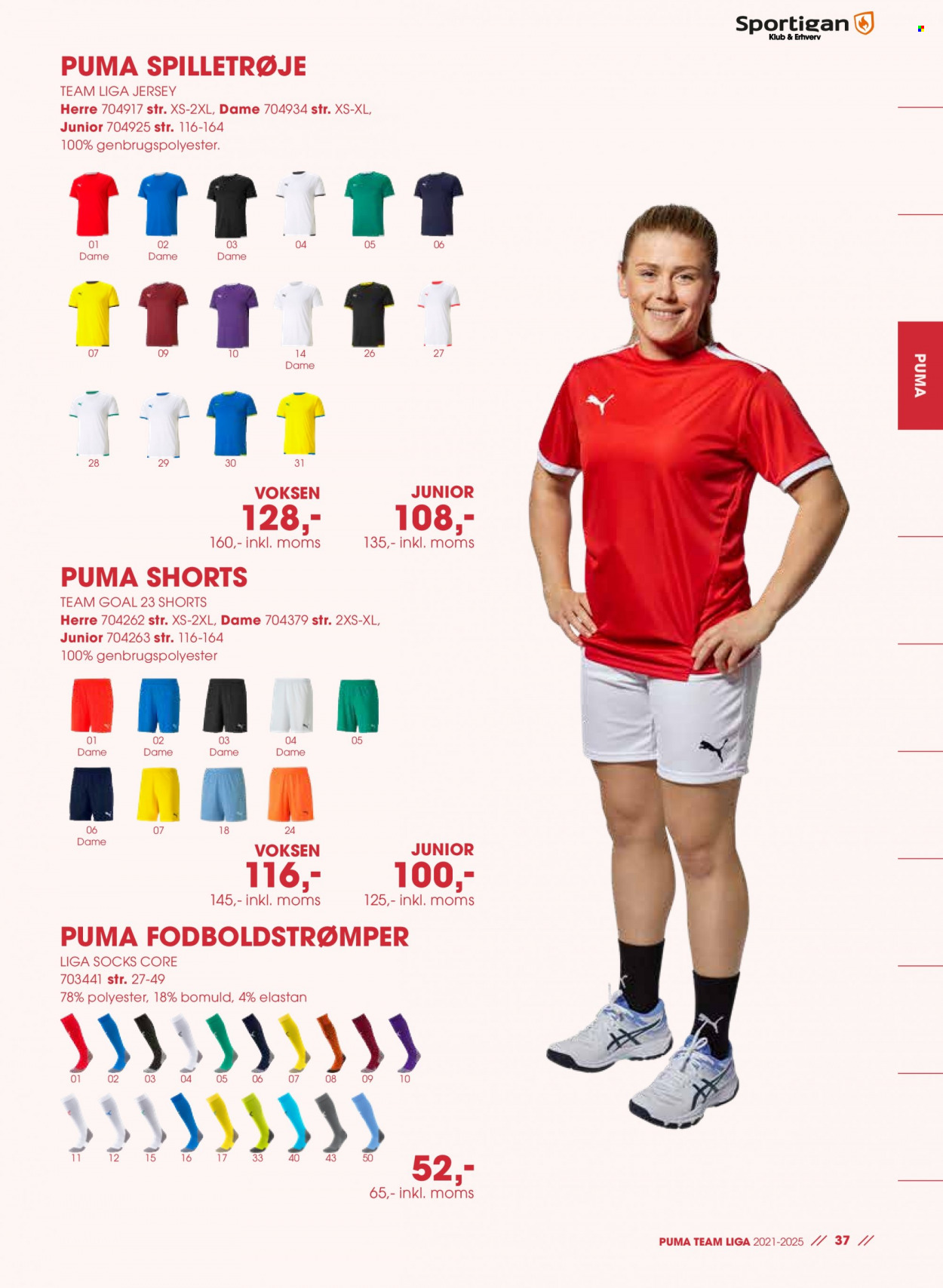 thumbnail - Sportigan tilbud  - tilbudsprodukter - Puma, shorts. Side 37.