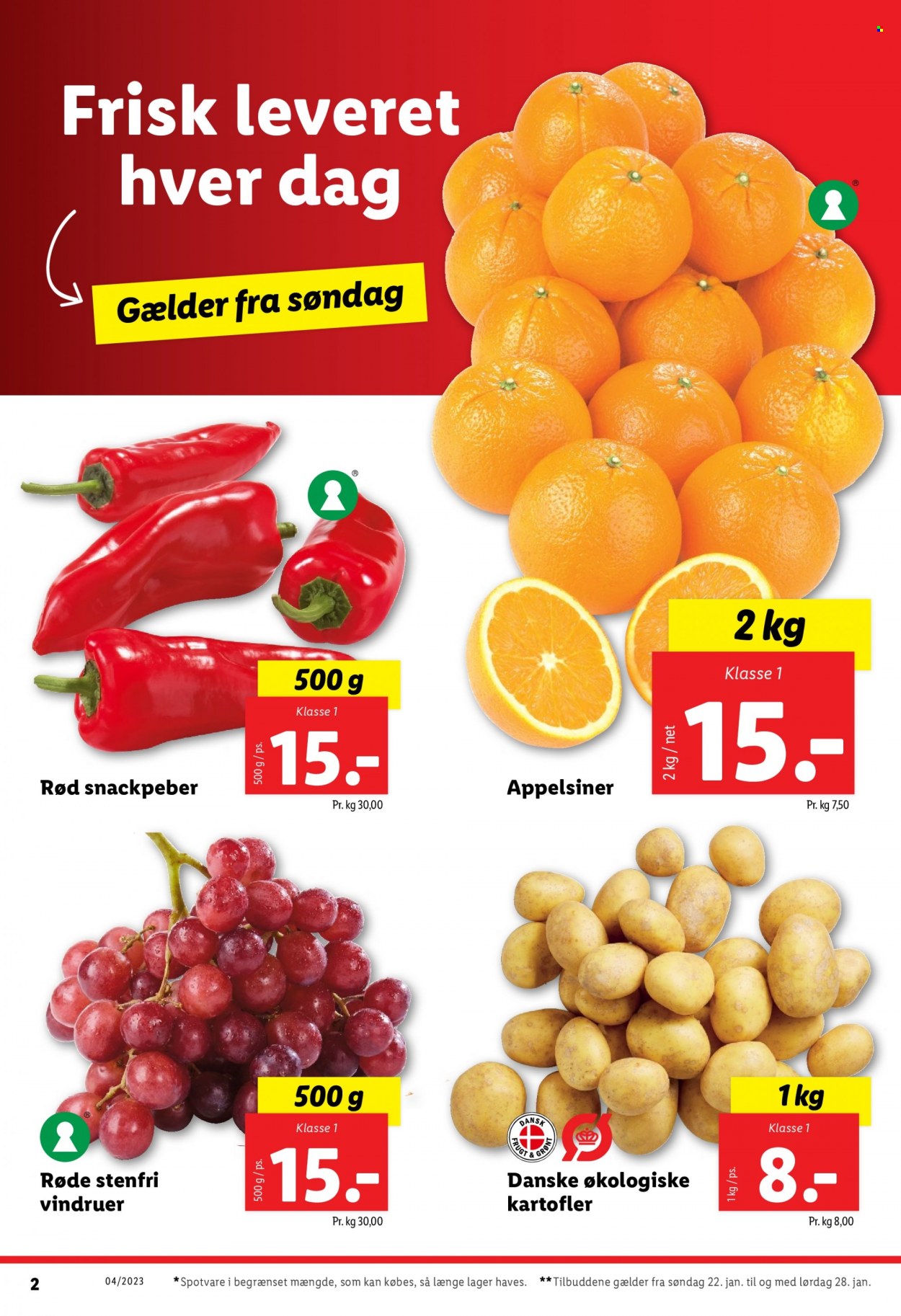 Lidl tilbud - 22.1.2023 - 28.1.2023. Side 2