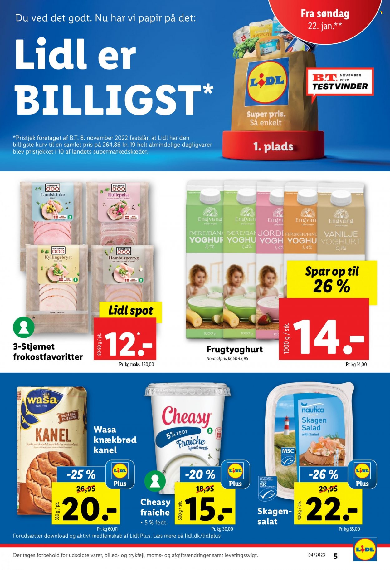 Lidl tilbud - 22.1.2023 - 28.1.2023. Side 5