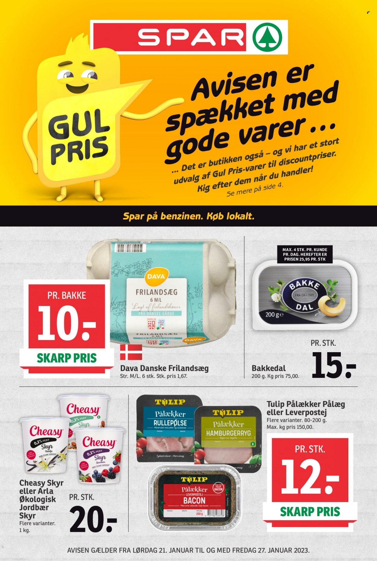 SPAR tilbud - 21.1.2023 - 27.1.2023. Side 1