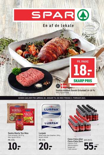 SPAR tilbudsavis  - 28.1.2023 - 3.2.2023.