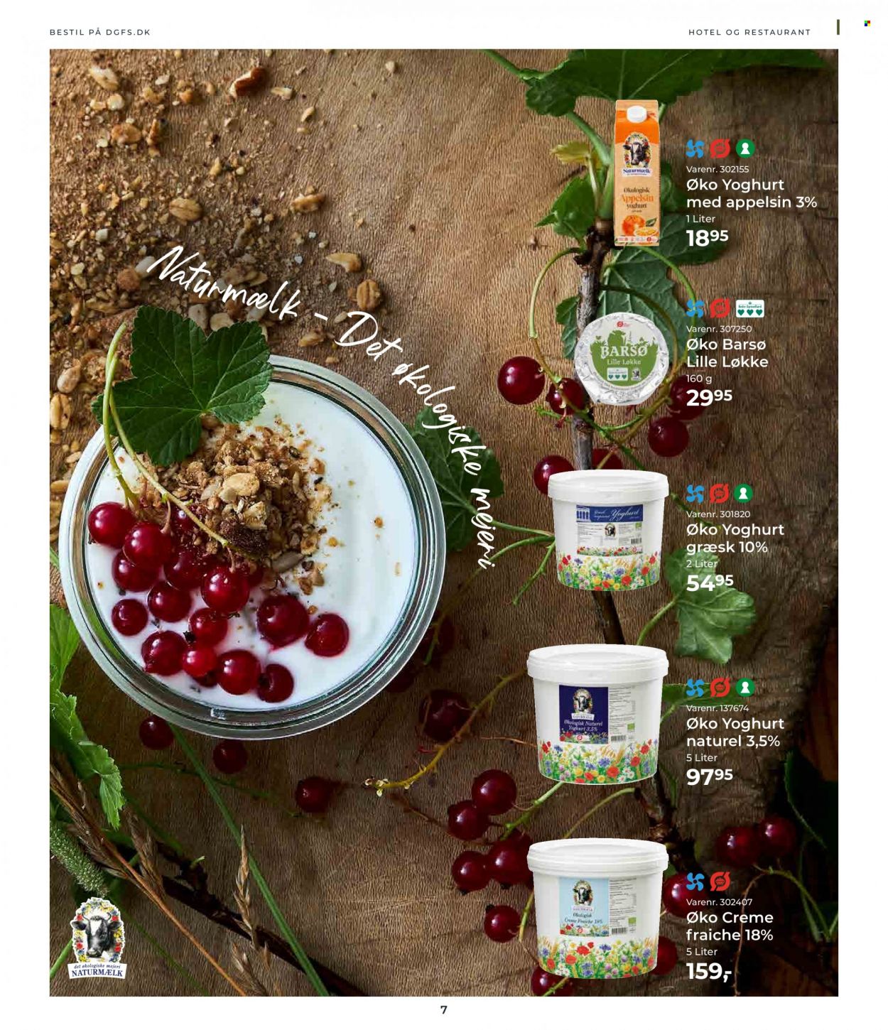 thumbnail - Dagrofa tilbud  - 1.2.2023 - 28.2.2023 - tilbudsprodukter - yoghurt, Crème Fraîche. Side 7.