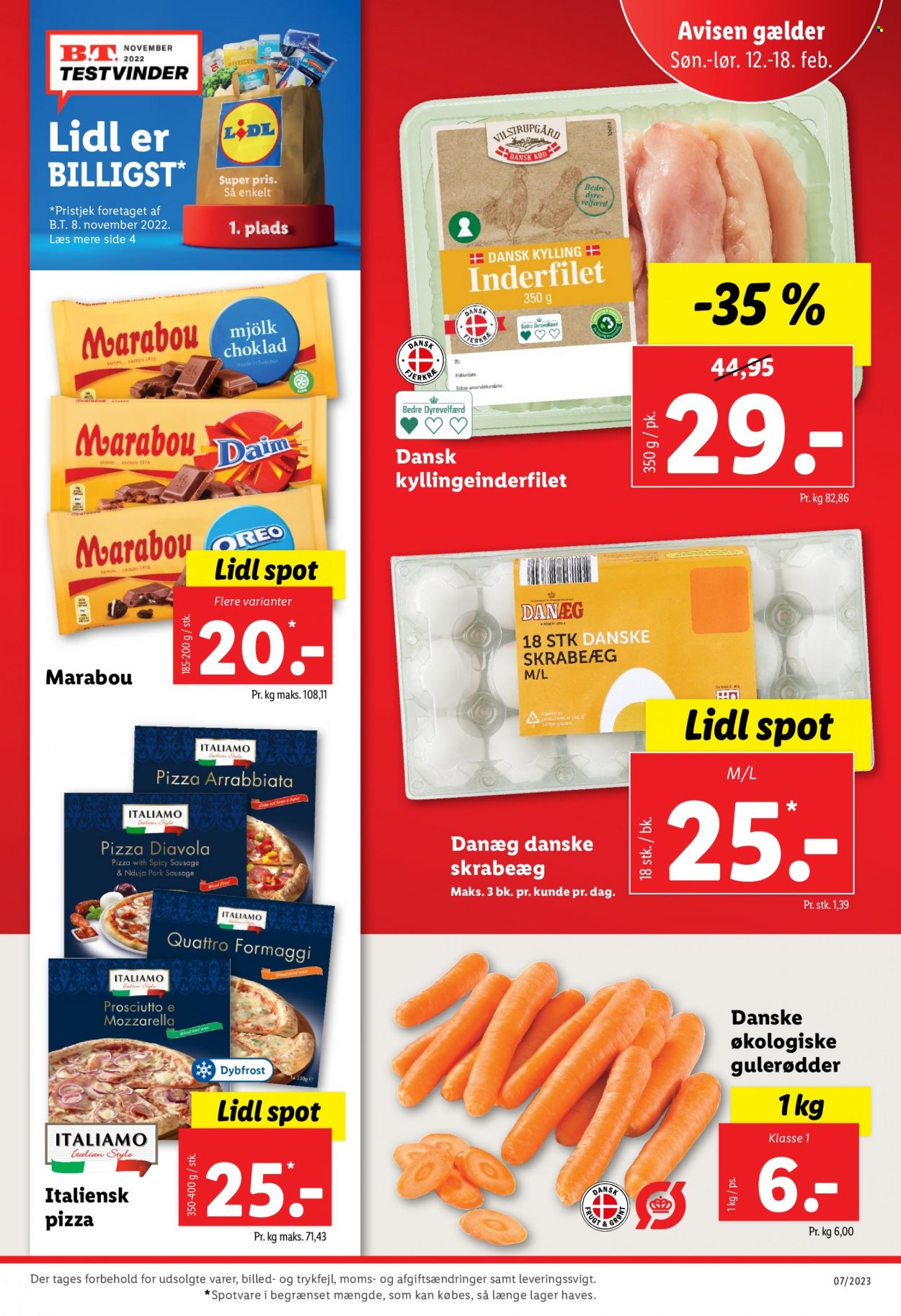 Lidl tilbud - 12.2.2023 - 18.2.2023. Side 1