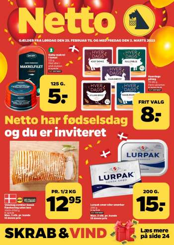 Netto tilbudsavis  - 25.2.2023 - 3.3.2023.