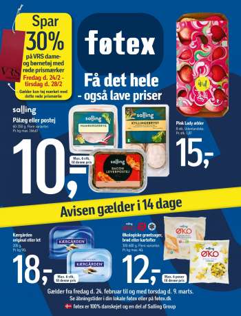 føtex tilbudsavis  - 24.2.2023 - 9.3.2023.