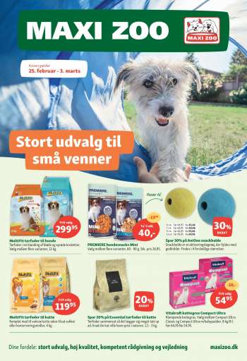 Tilbudsaviser Maxi Zoo Esbjerg