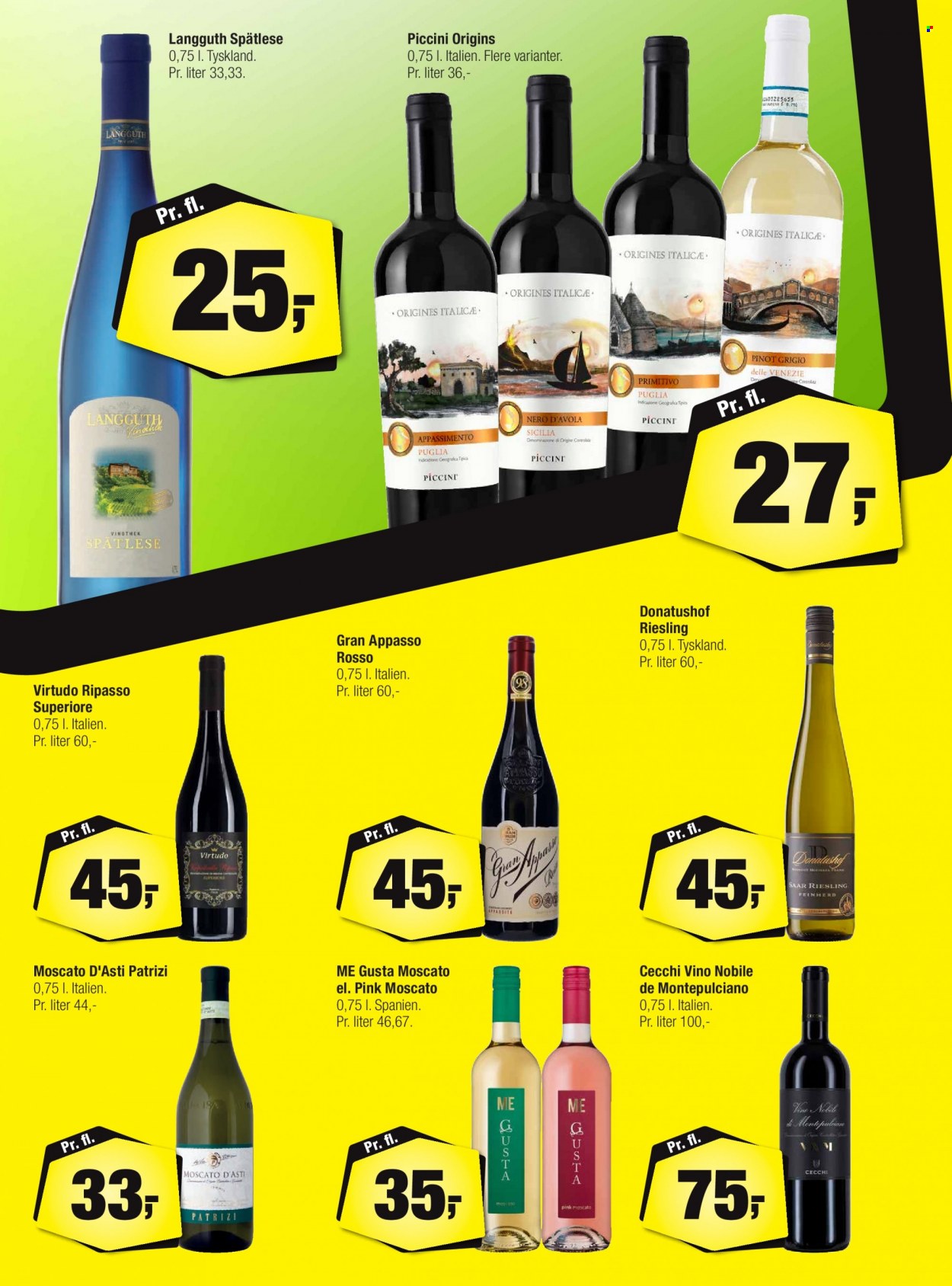 thumbnail - Calle tilbud  - 15.3.2023 - 28.3.2023 - tilbudsprodukter - Moscato d’Asti, vin. Side 10.
