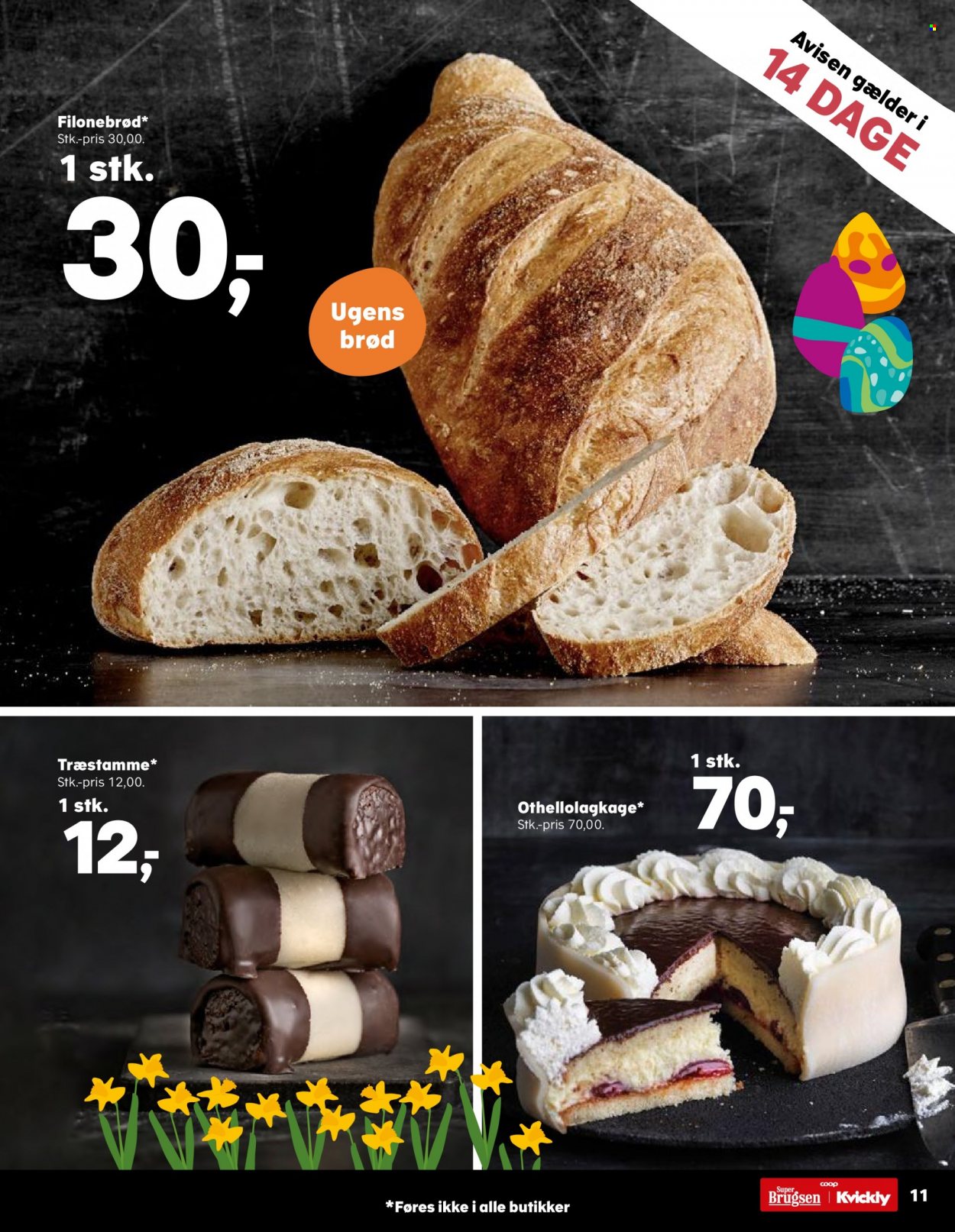 thumbnail - SuperBrugsen tilbud  - 17.3.2023 - 30.3.2023 - tilbudsprodukter - filone brød, brød. Side 12.