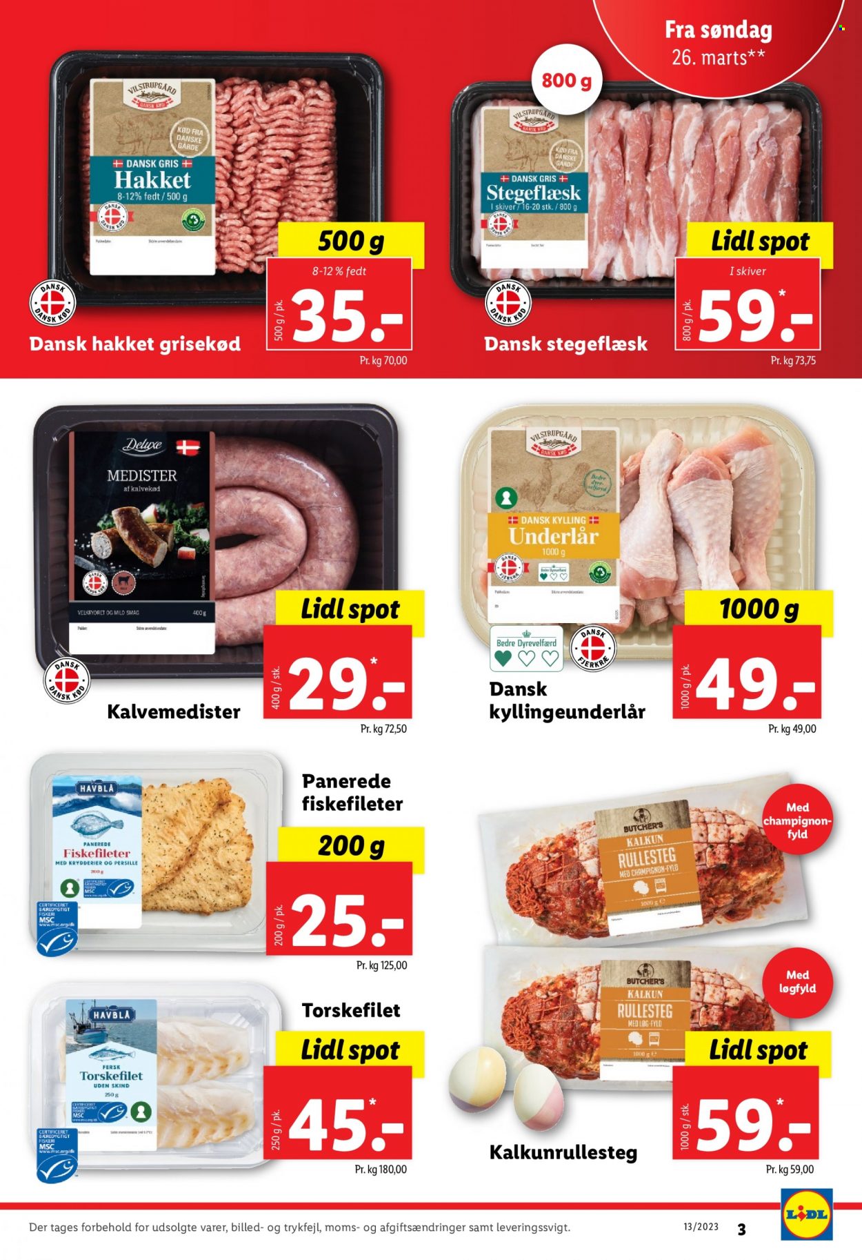 Lidl tilbud - 26.3.2023 - 1.4.2023. Side 3