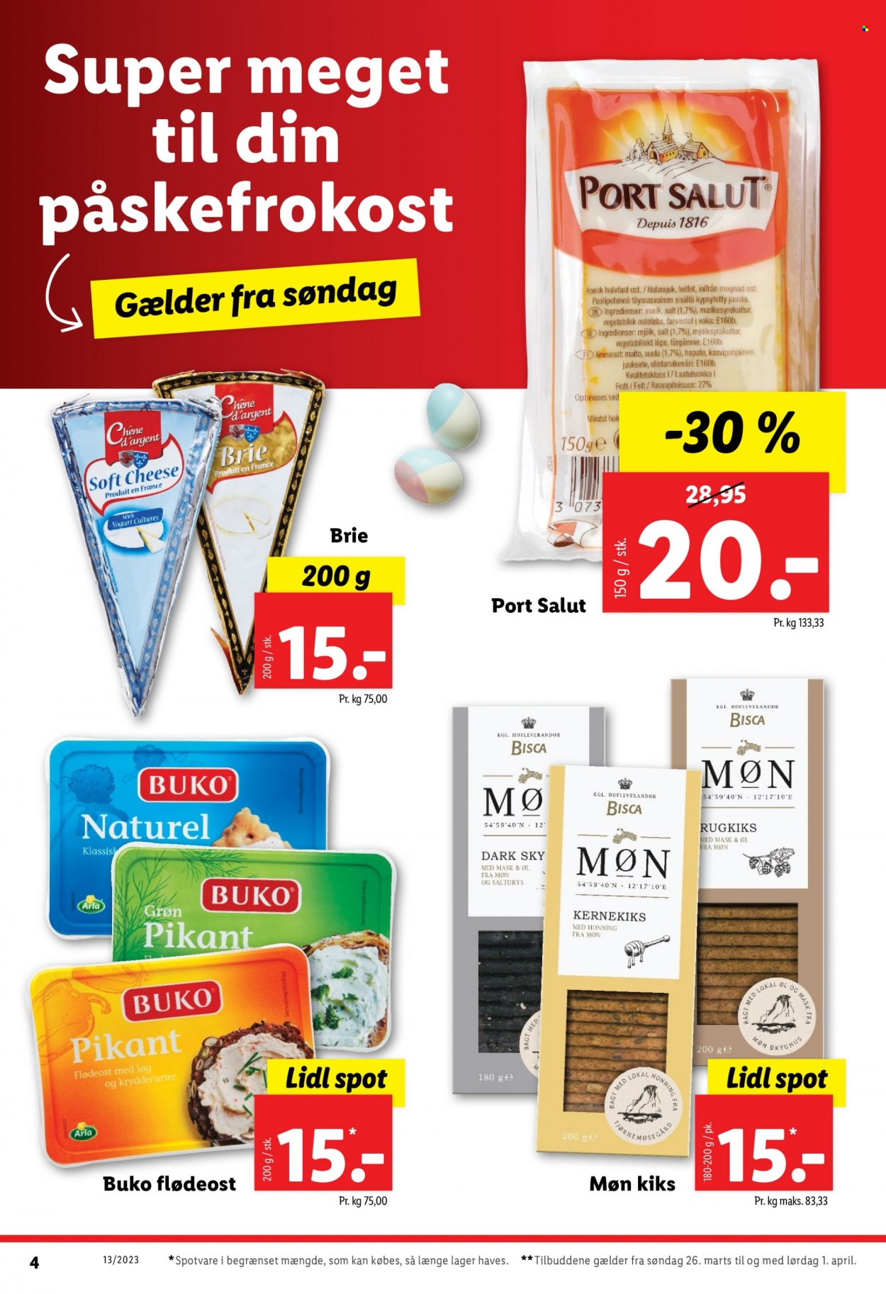 Lidl tilbud - 26.3.2023 - 1.4.2023. Side 4