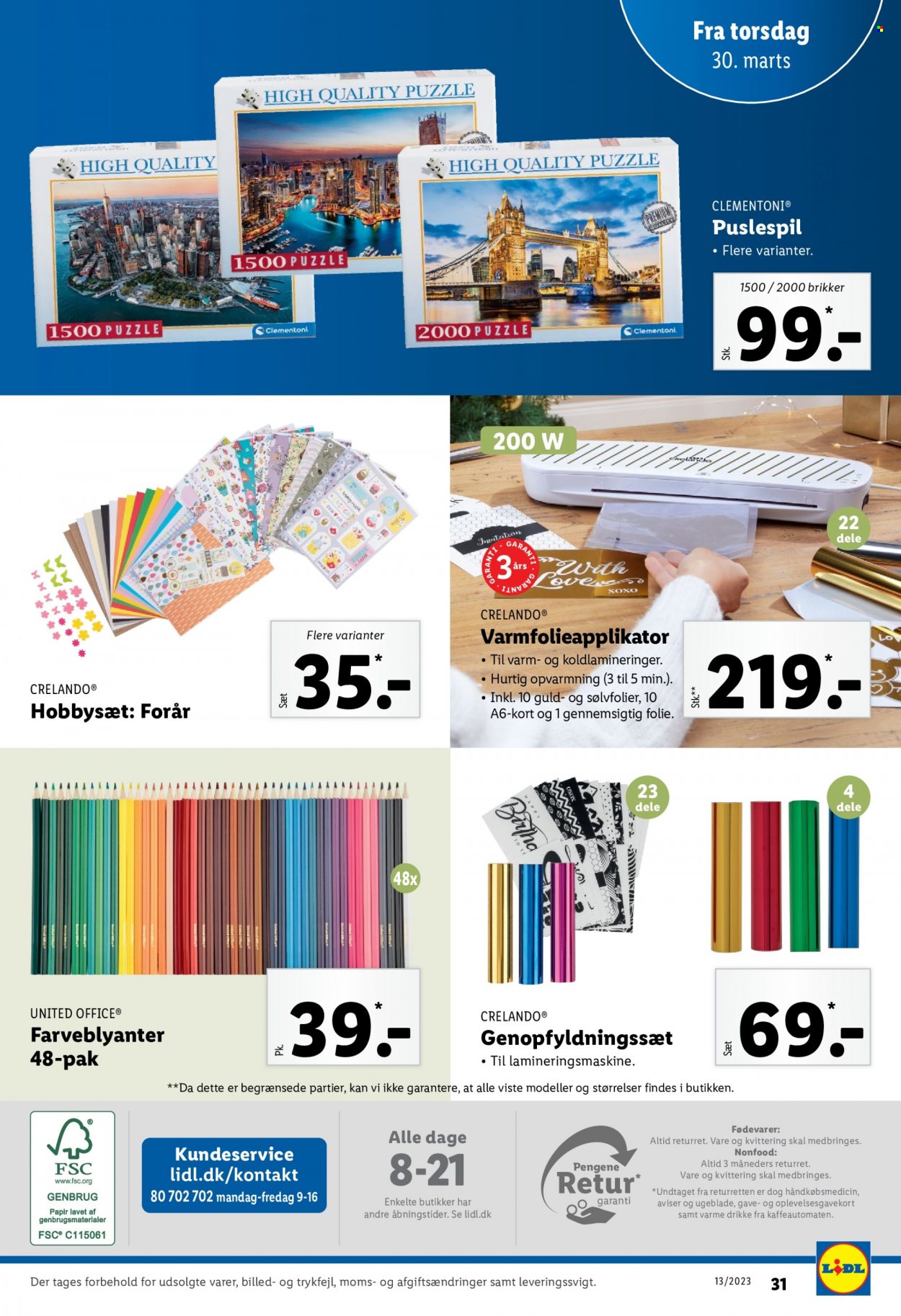 Lidl tilbud - 26.3.2023 - 1.4.2023. Side 39