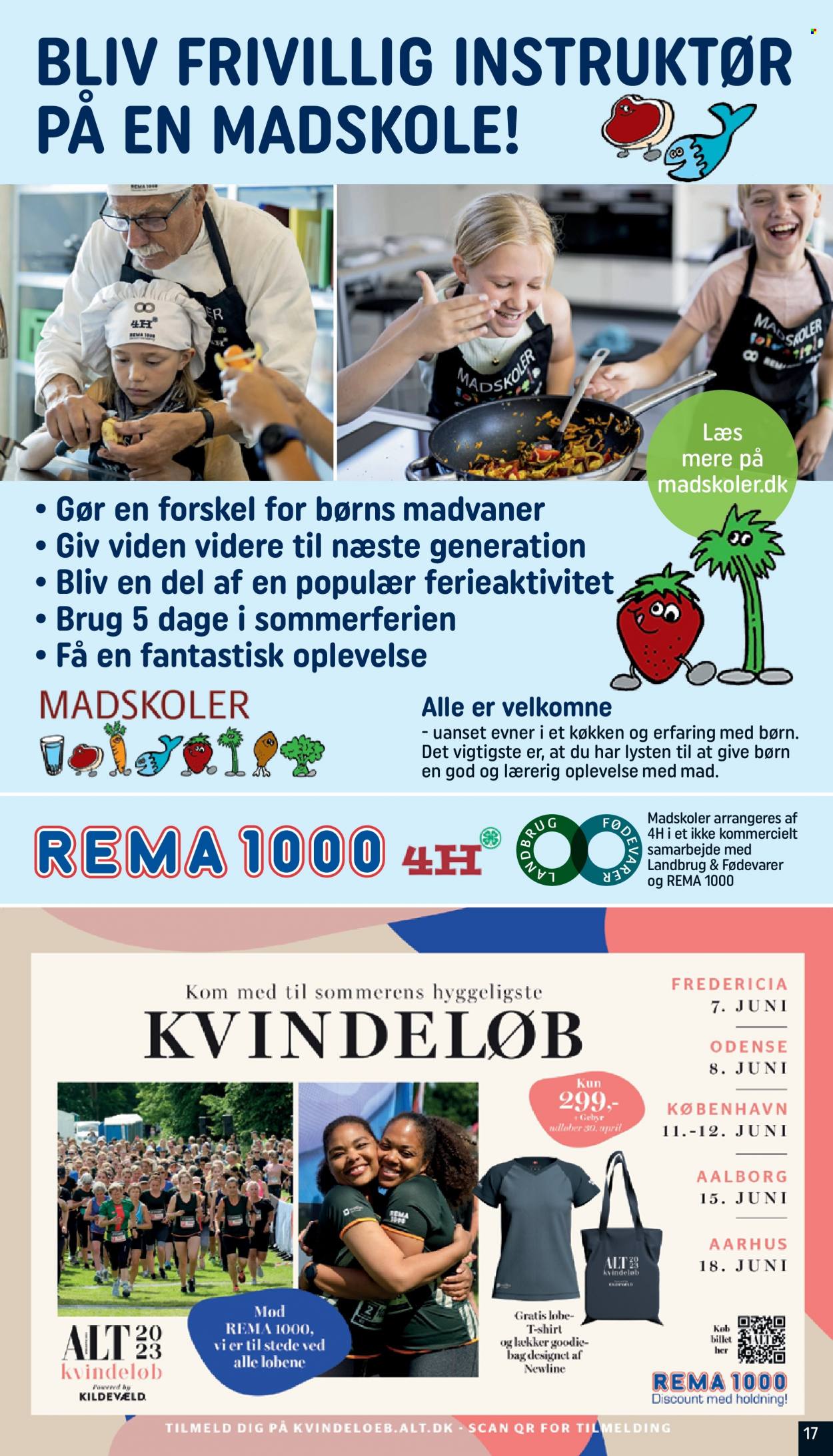 thumbnail - Rema 1000 tilbud  - 26.3.2023 - 1.4.2023 - tilbudsprodukter - øl, Aalborg, T-shirt. Side 17.
