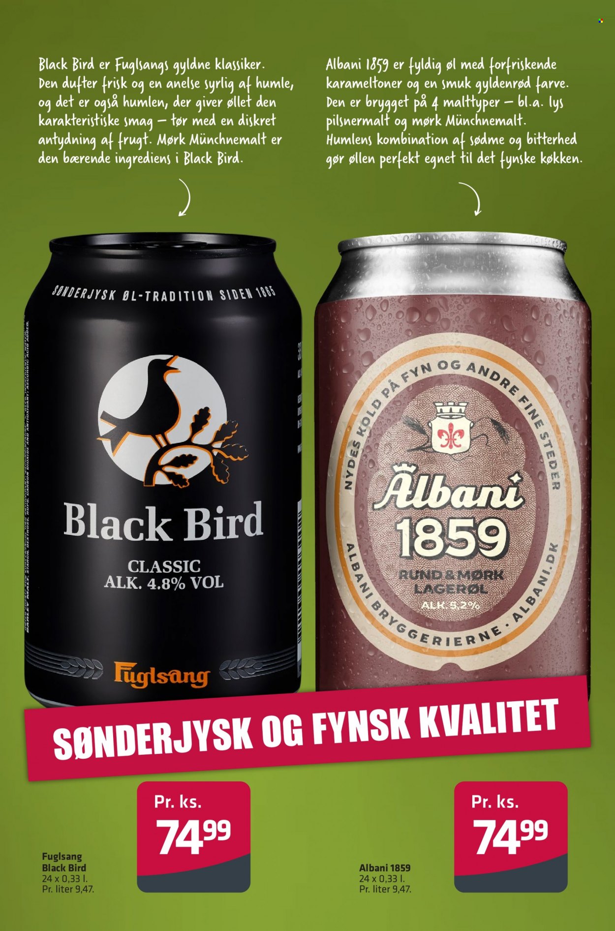 thumbnail - Fleggaard tilbud  - 29.3.2023 - 11.4.2023 - tilbudsprodukter - øl. Side 13.