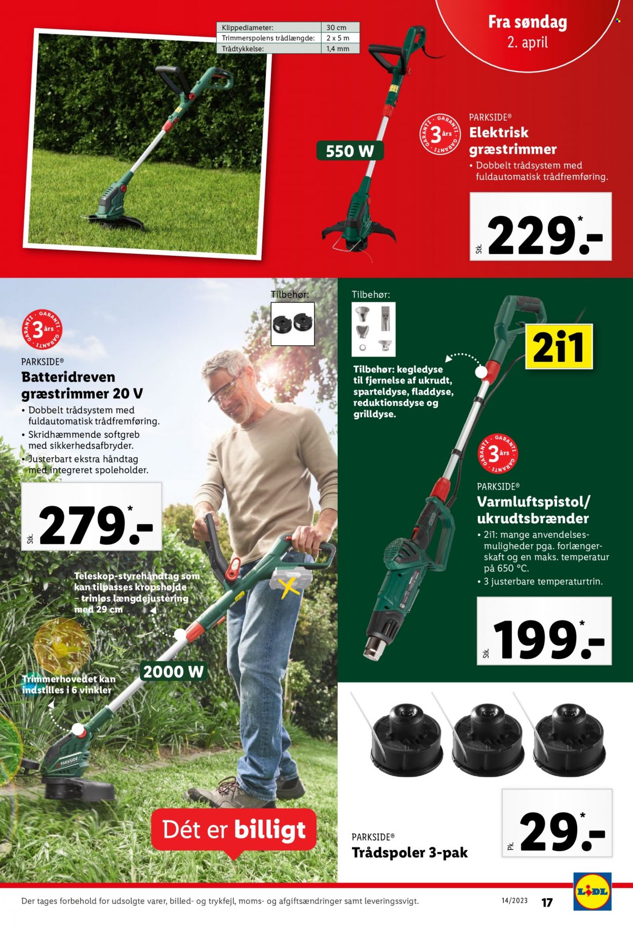Lidl tilbud - 2.4.2023 - 10.4.2023. Side 17