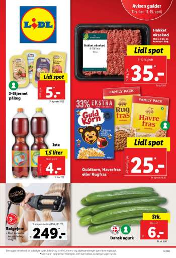 Lidl tilbudsavis  - 11.4.2023 - 15.4.2023.