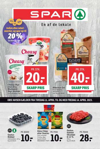 SPAR tilbudsavis  - 11.4.2023 - 14.4.2023.