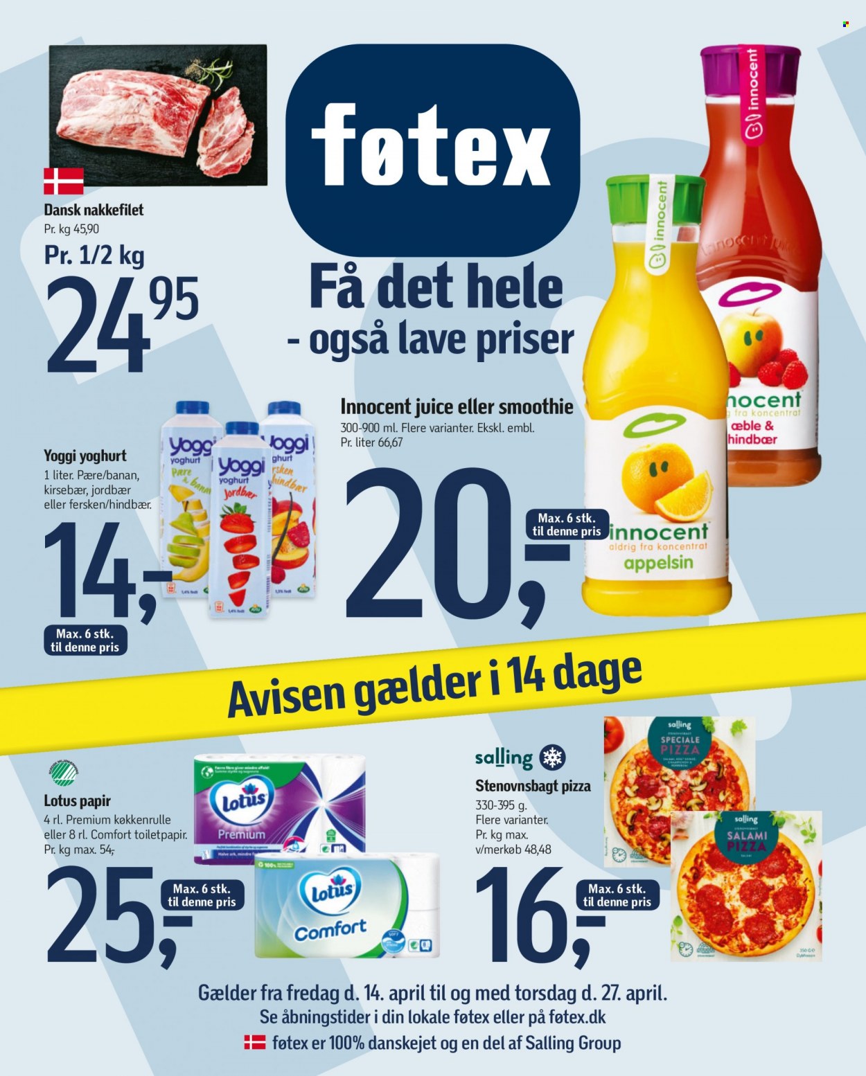 føtex tilbud - 14.4.2023 - 27.4.2023. Side 1