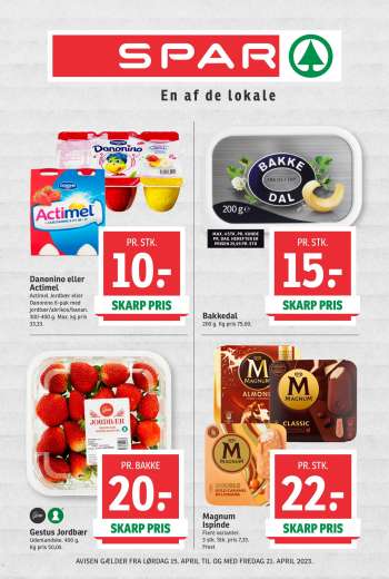 SPAR tilbudsavis  - 15.4.2023 - 21.4.2023.