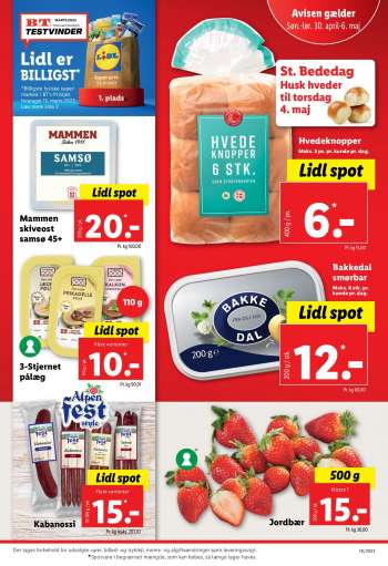Lidl tilbudsavis  - 30.4.2023 - 6.5.2023.