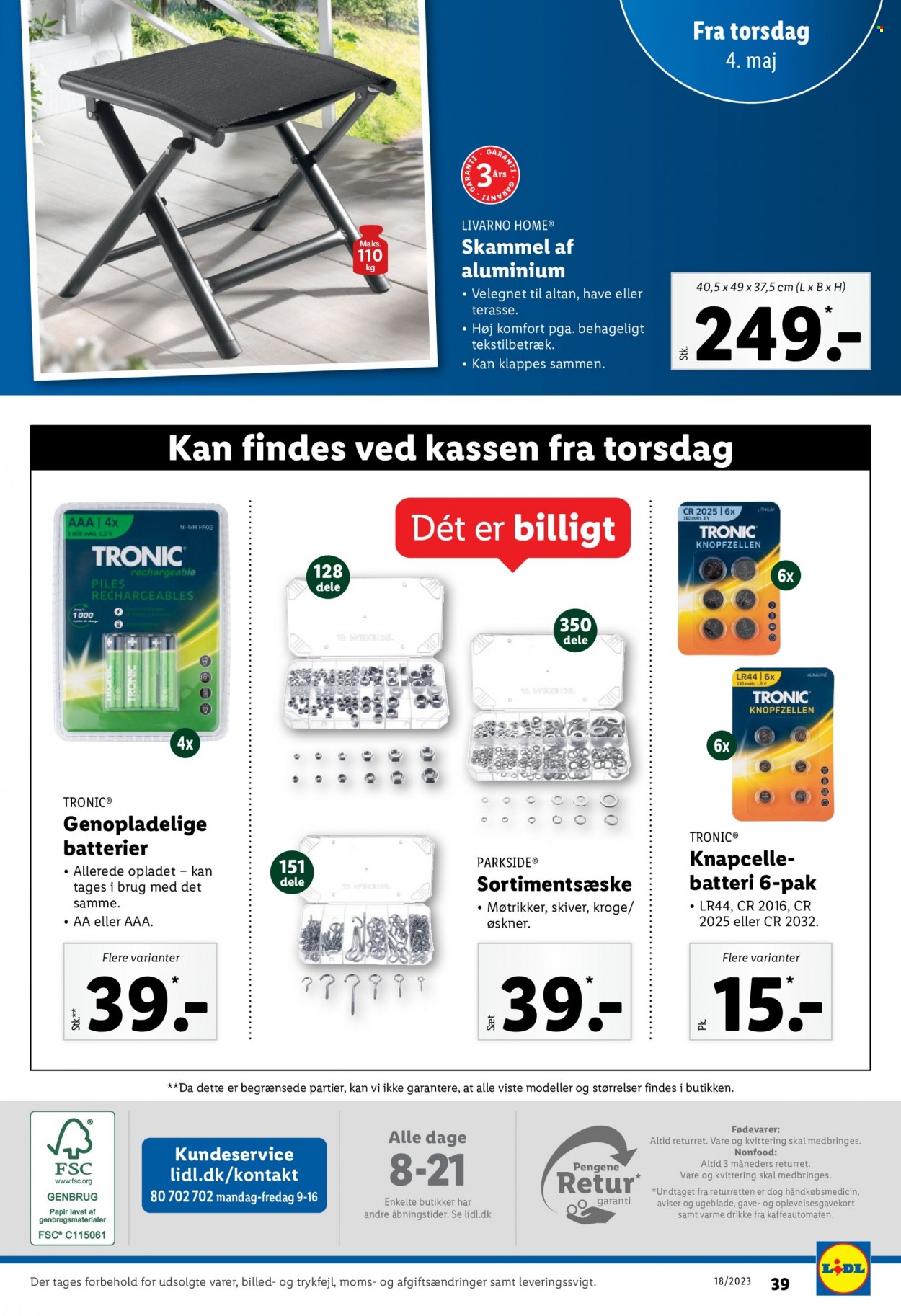 Lidl tilbud - 30.4.2023 - 6.5.2023. Side 39