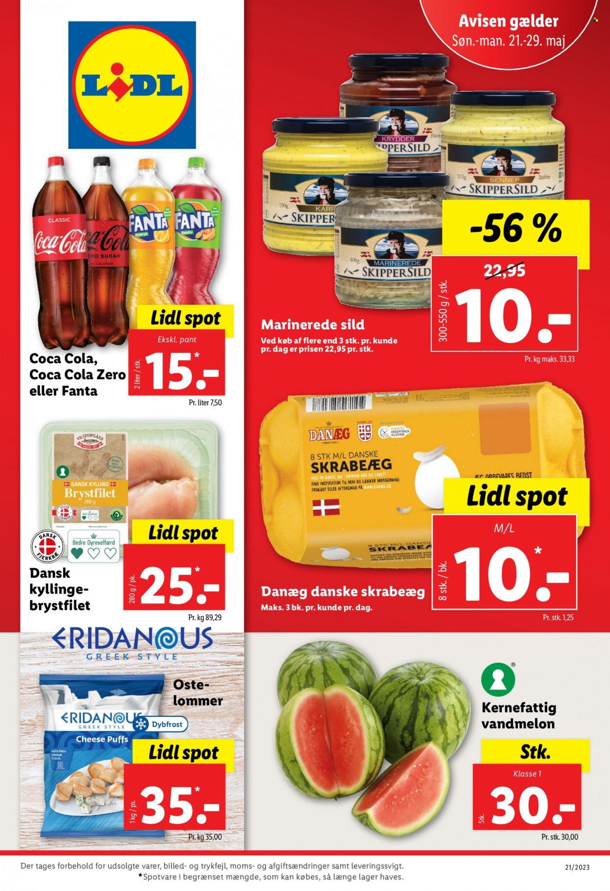 Lidl tilbud - 21.5.2023 - 29.5.2023. Side 1