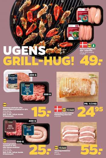 thumbnail - Velsmag schnitzler eller dansk hakket grisekød 14-18%