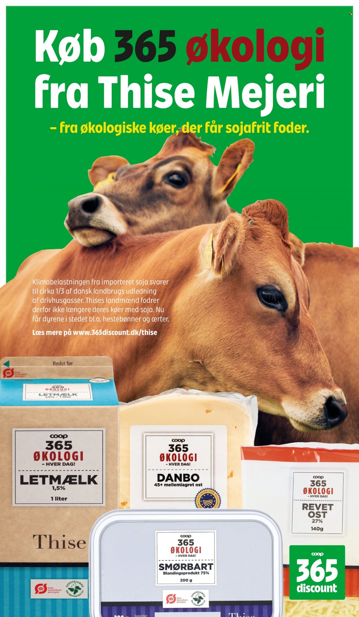 thumbnail - Coop 365discount tilbud  - 25.5.2023 - 31.5.2023 - tilbudsprodukter - ærter, hestebønner, revet ost, mellemlagret, mælk, letmælk, soja, ske. Side 6.