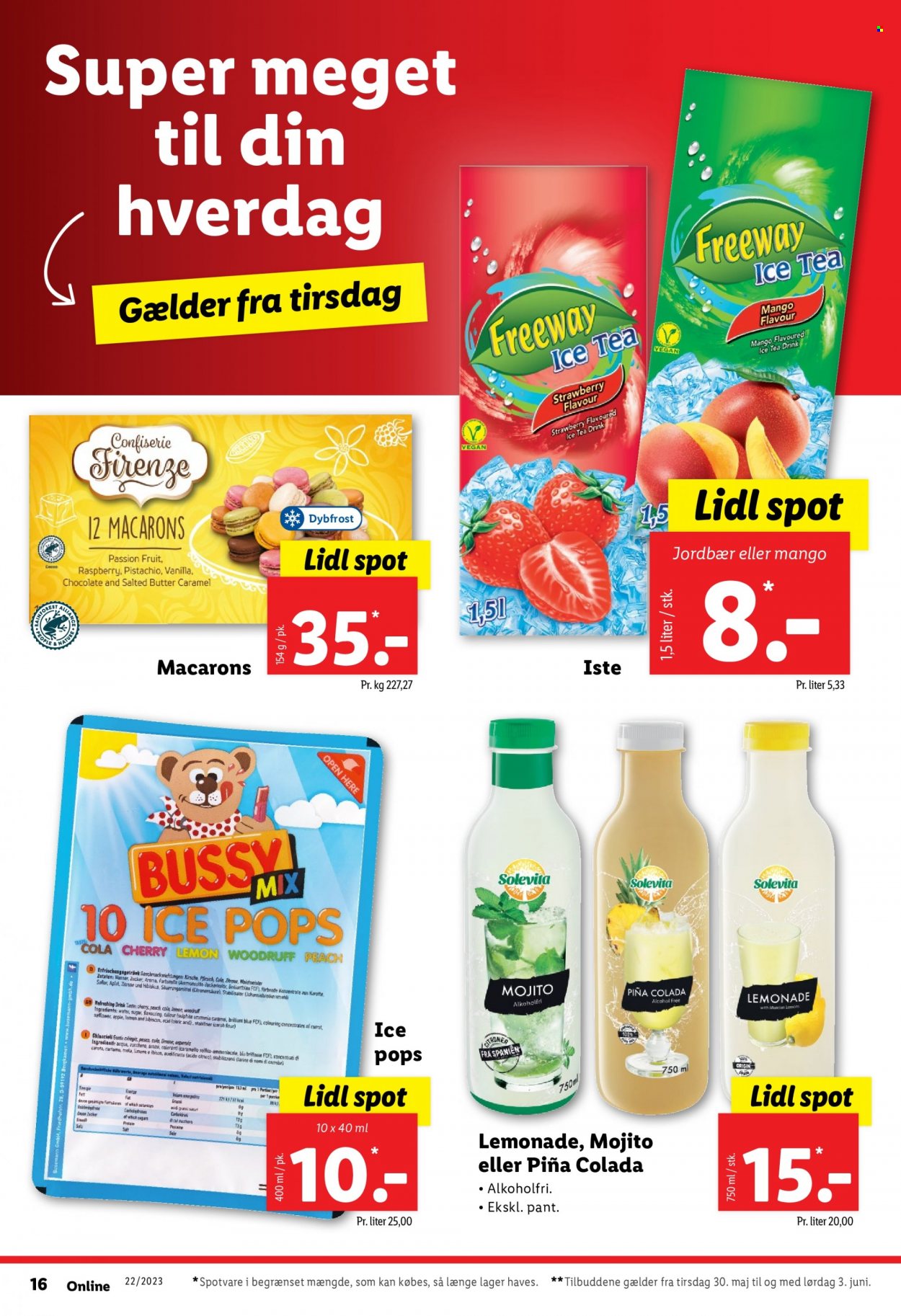 Lidl tilbud - 30.5.2023 - 3.6.2023. Side 16