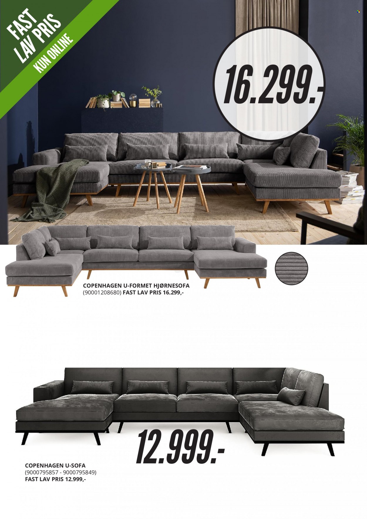 thumbnail - My Home tilbud  - 24.5.2023 - 30.5.2023 - tilbudsprodukter - hjørnesofa, sofa. Side 26.