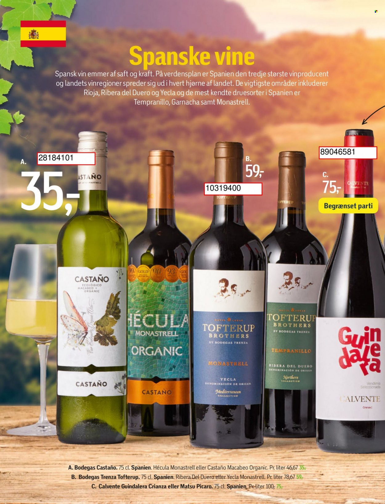 thumbnail - føtex tilbud  - 26.5.2023 - 8.6.2023 - tilbudsprodukter - saft, Rioja, Chablis, vin. Side 60.