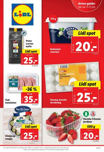 Lidl tilbudsavis  - 11.6.2023 - 17.6.2023.