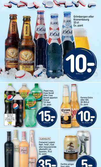thumbnail - Caribia ginger beer eller light tonic 33 cl. Ex. pant