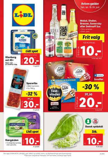 thumbnail - Kærgården • Hvidløg og ramsløg eller persille. Lidl spot 10* .- Pr. kg 80,00