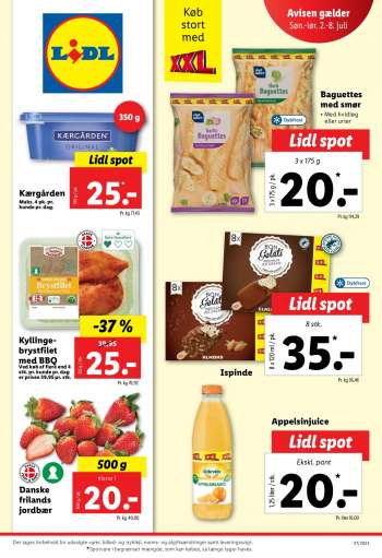 Lidl tilbudsavis  - 2.7.2023 - 8.7.2023.