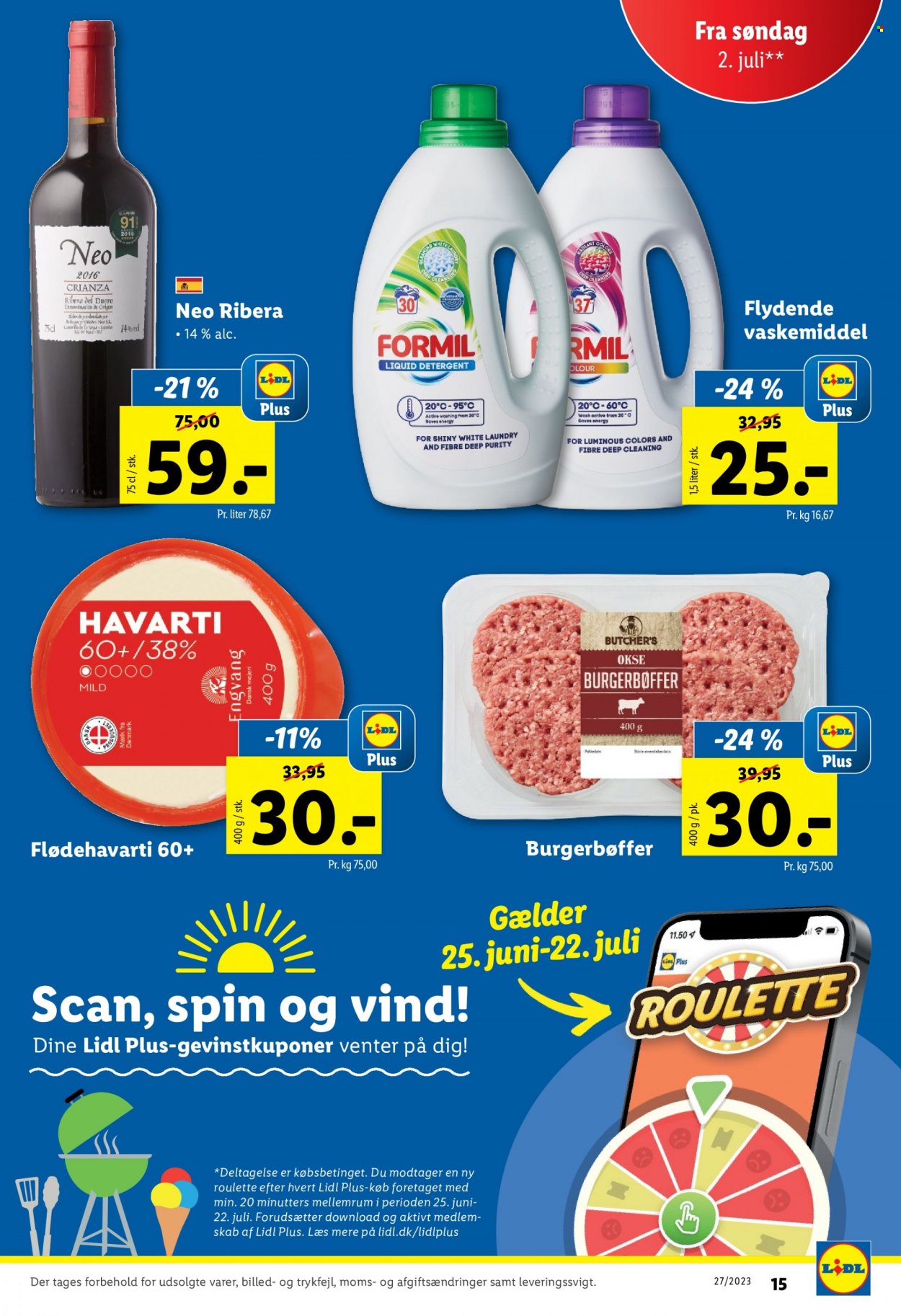 Lidl tilbud - 2.7.2023 - 8.7.2023. Side 15