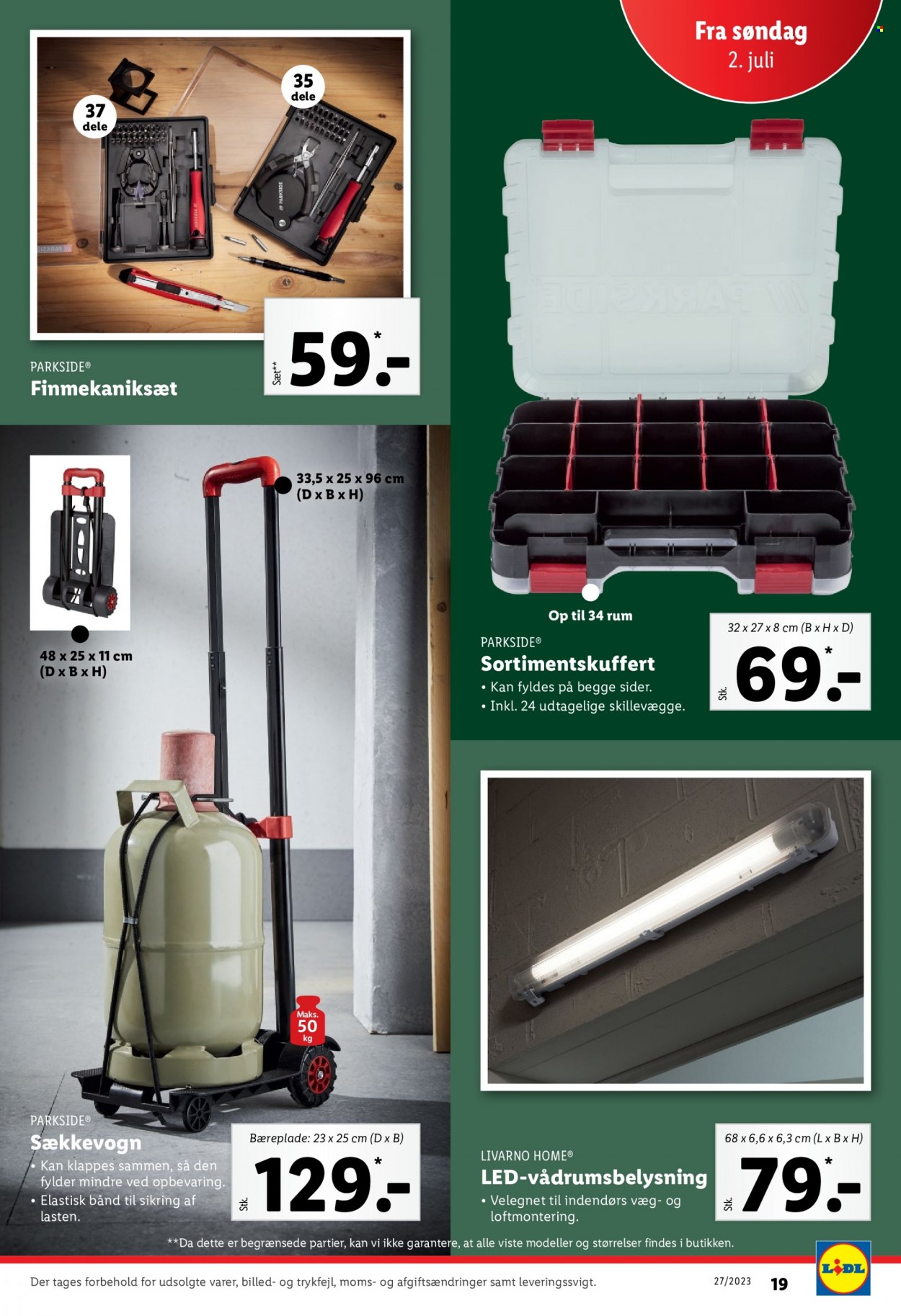 Lidl tilbud - 2.7.2023 - 8.7.2023. Side 19