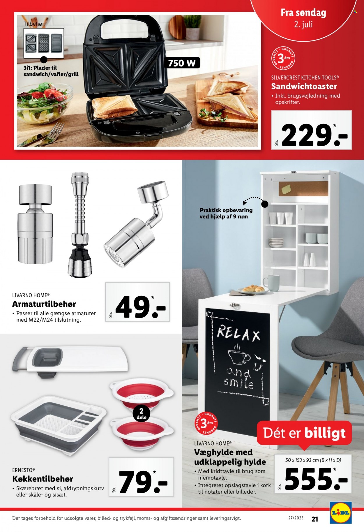 Lidl tilbud - 2.7.2023 - 8.7.2023. Side 21