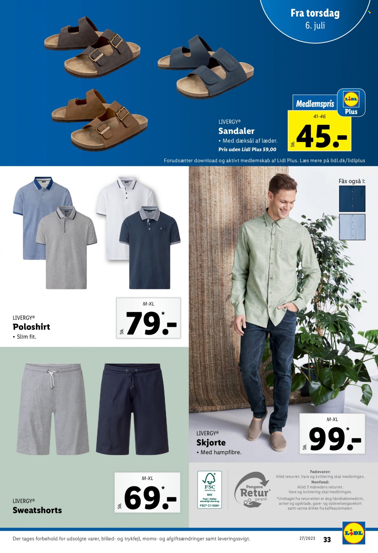 Lidl tilbud - 2.7.2023 - 8.7.2023. Side 33