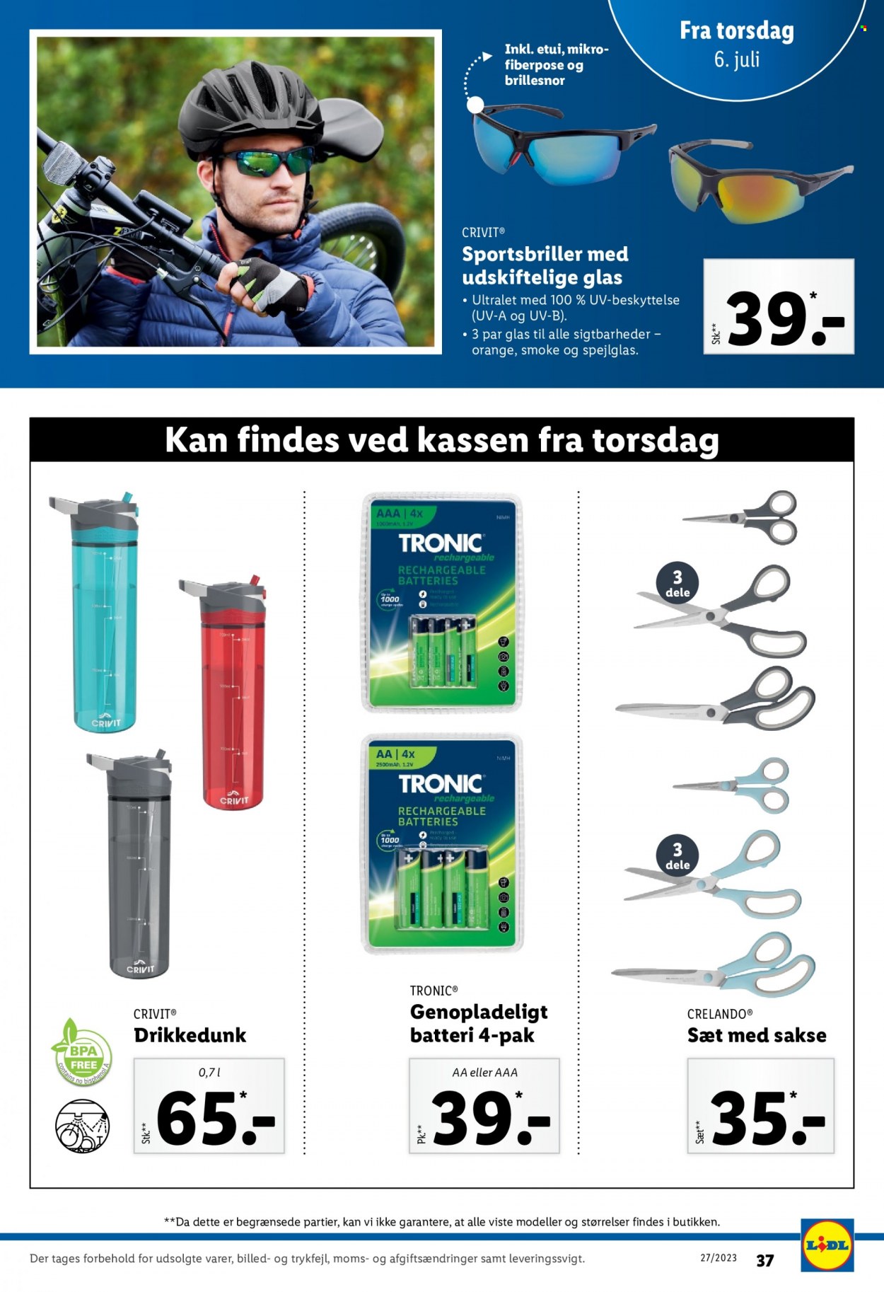Lidl tilbud - 2.7.2023 - 8.7.2023. Side 37
