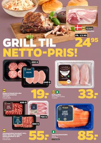 thumbnail - Sliders af dansk kalv eller Velsmag koteletter 200 G