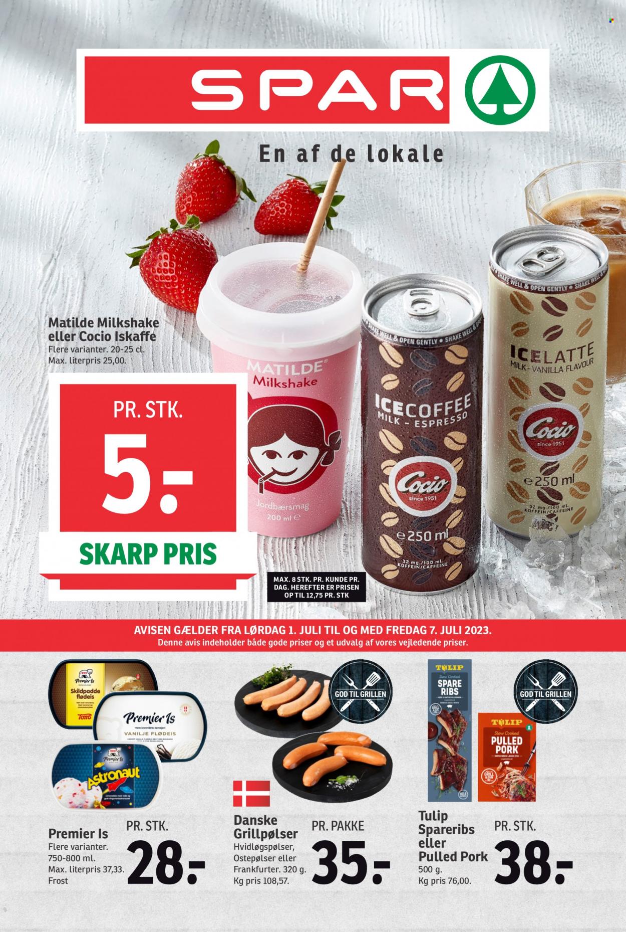 SPAR tilbud - 1.7.2023 - 7.7.2023. Side 1