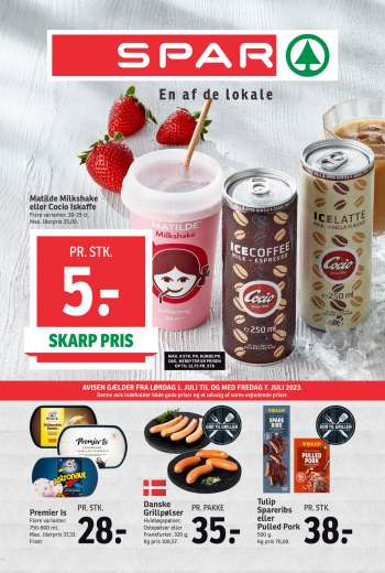 SPAR tilbudsavis  - 1.7.2023 - 7.7.2023.