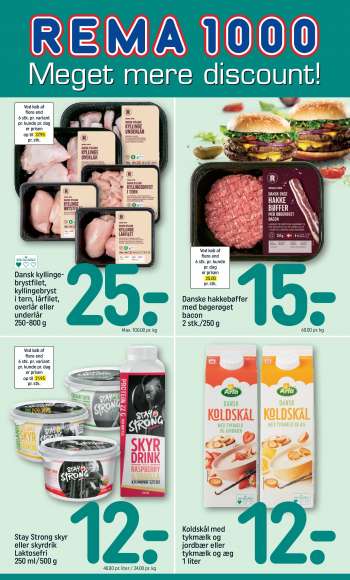 thumbnail - Danske hakkebøffer med bøgerøget bacon 60.00 pr. kg