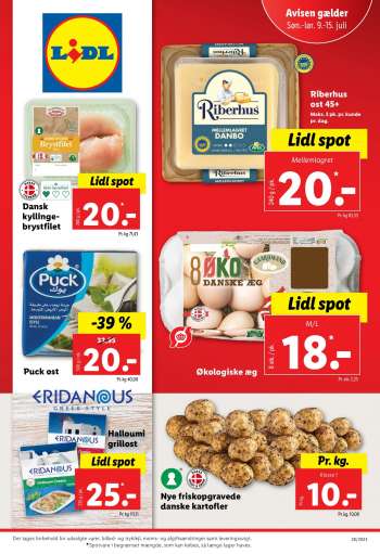 Lidl tilbudsavis  - 9.7.2023 - 15.7.2023.