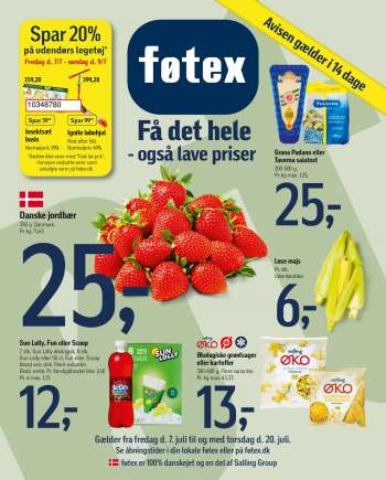 føtex tilbudsavis  - 7.7.2023 - 20.7.2023.