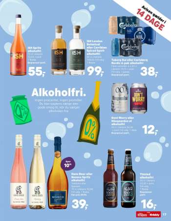 thumbnail - Dont Worry eller Höegaarden øl alkoholfri 33 cl. Literpris 36,36 + pant. Frit valg. 1 dåse