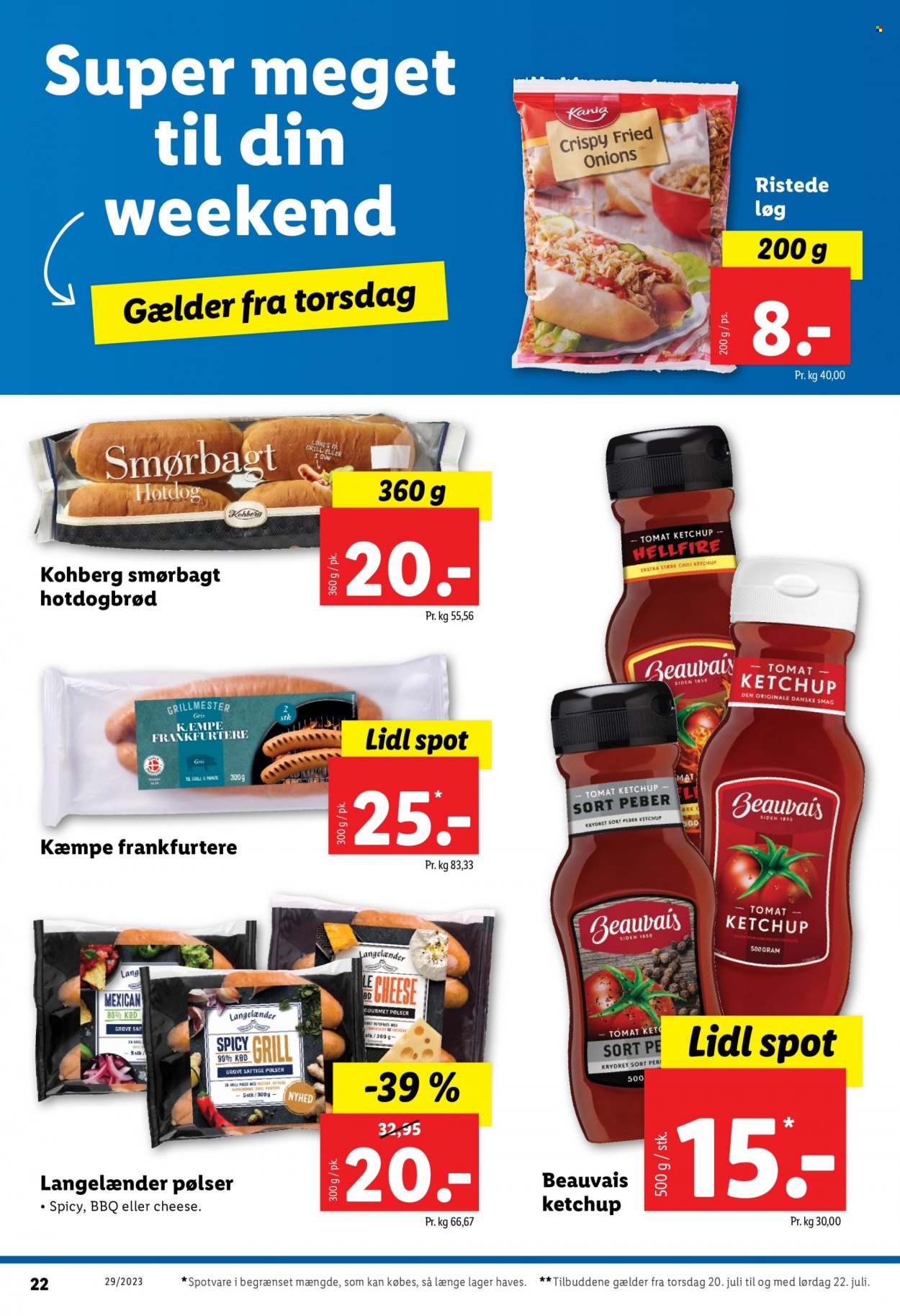 Lidl tilbud - 16.7.2023 - 22.7.2023. Side 22