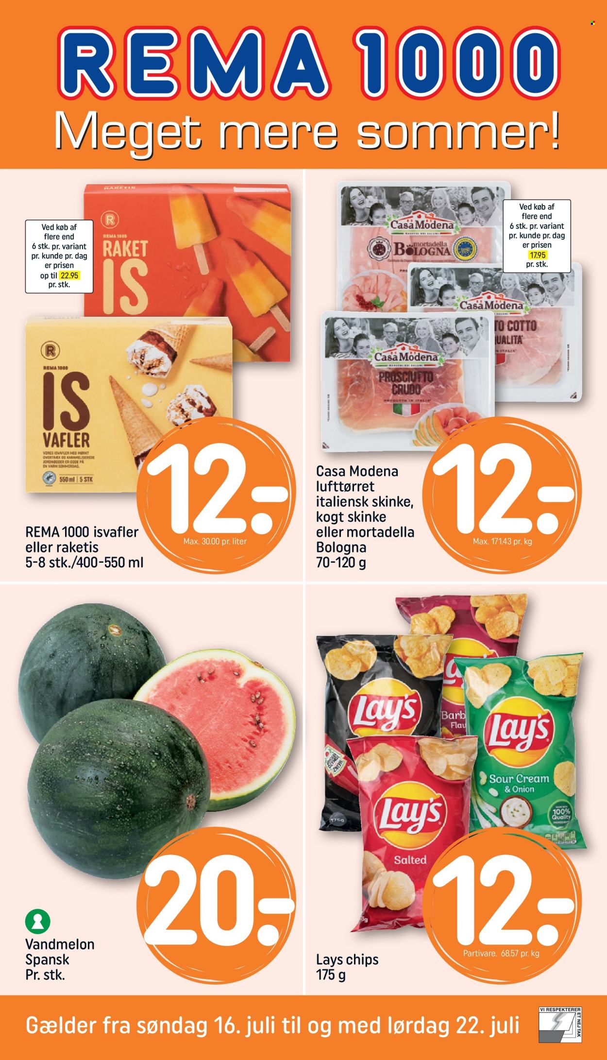 Rema 1000 tilbud - 16.7.2023 - 22.7.2023. Side 1