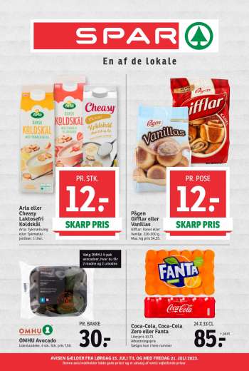 SPAR tilbudsavis  - 15.7.2023 - 21.7.2023.